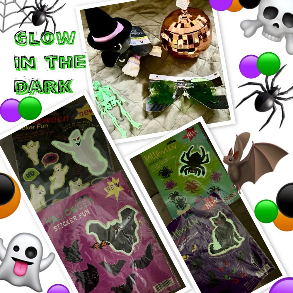 Glow-in-the-Dark Halloween Set